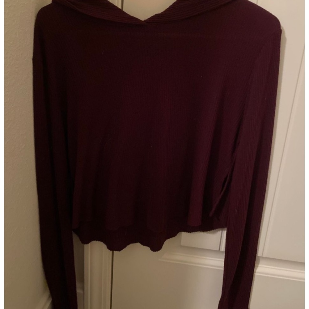 forever 21 cropped hoodie
